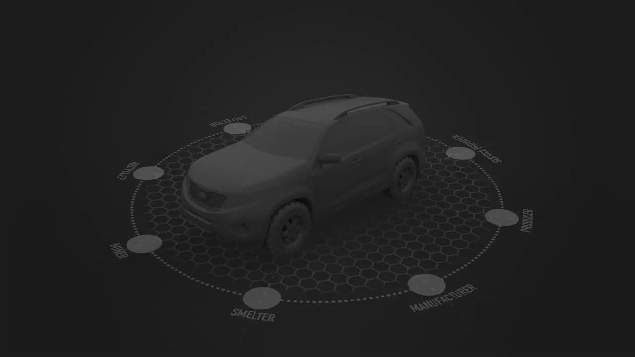 car model (3d) on a hexmap plane