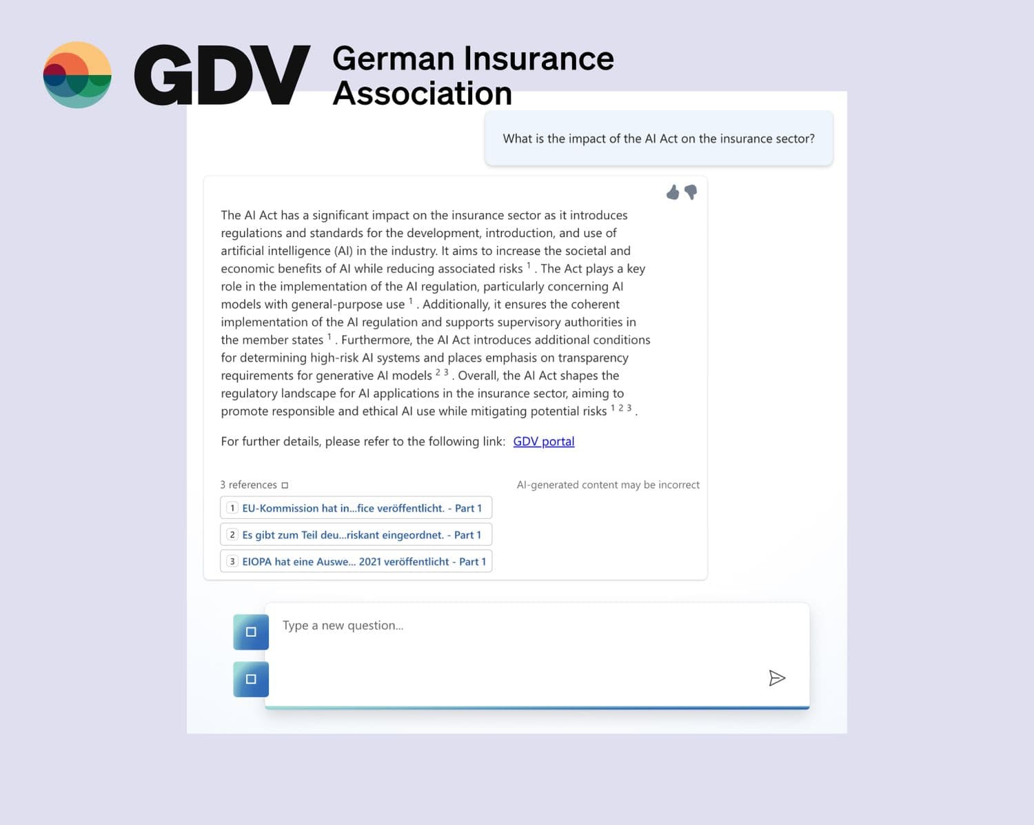 GDV Knowledge Assistant