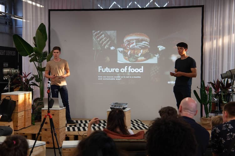 Future Of Food Meetup Presentation about Entorganics