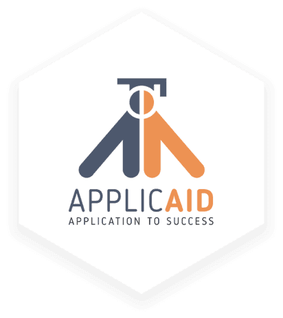 AplicAid logo on a hex