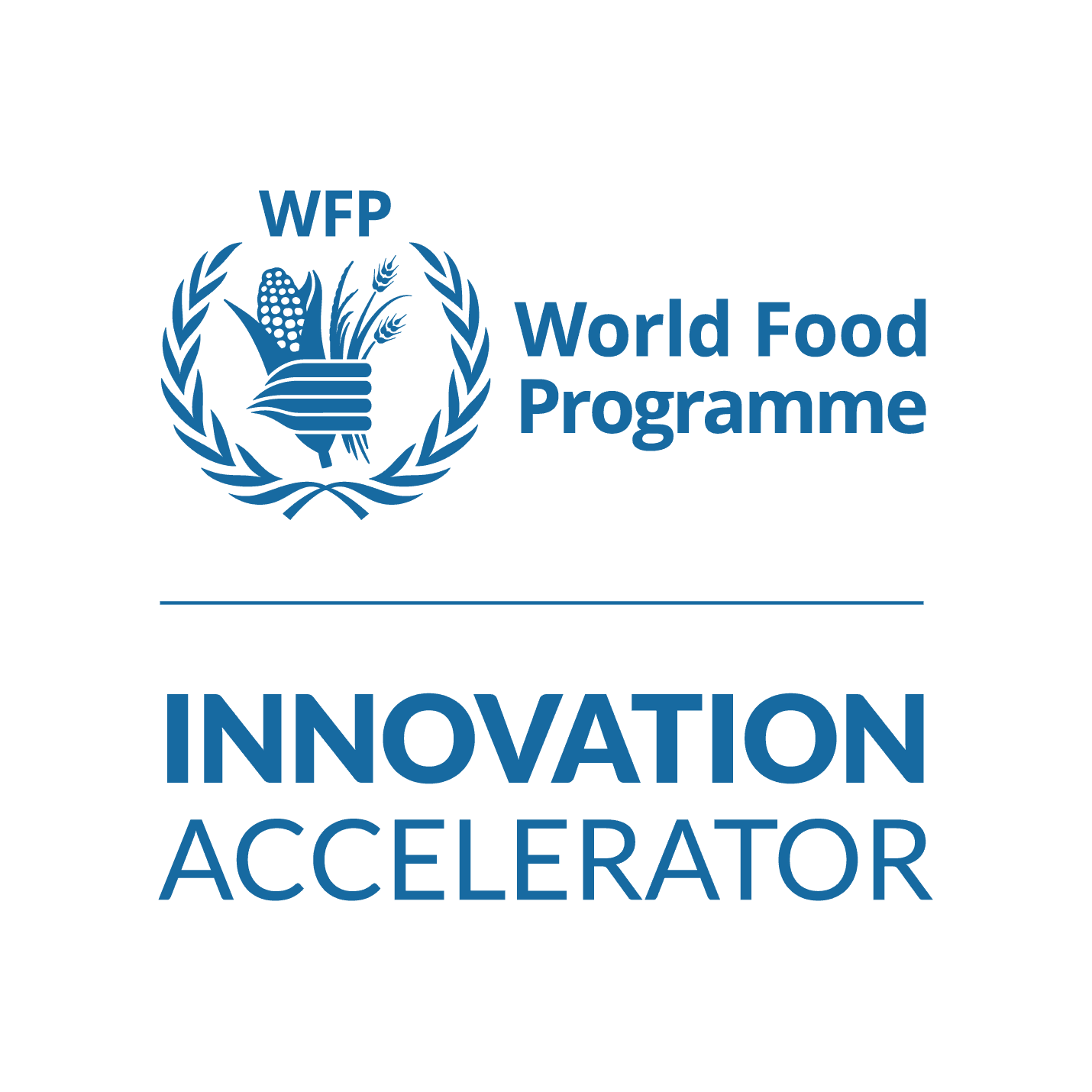 Logo of the U﻿nited Nations World Food Programme